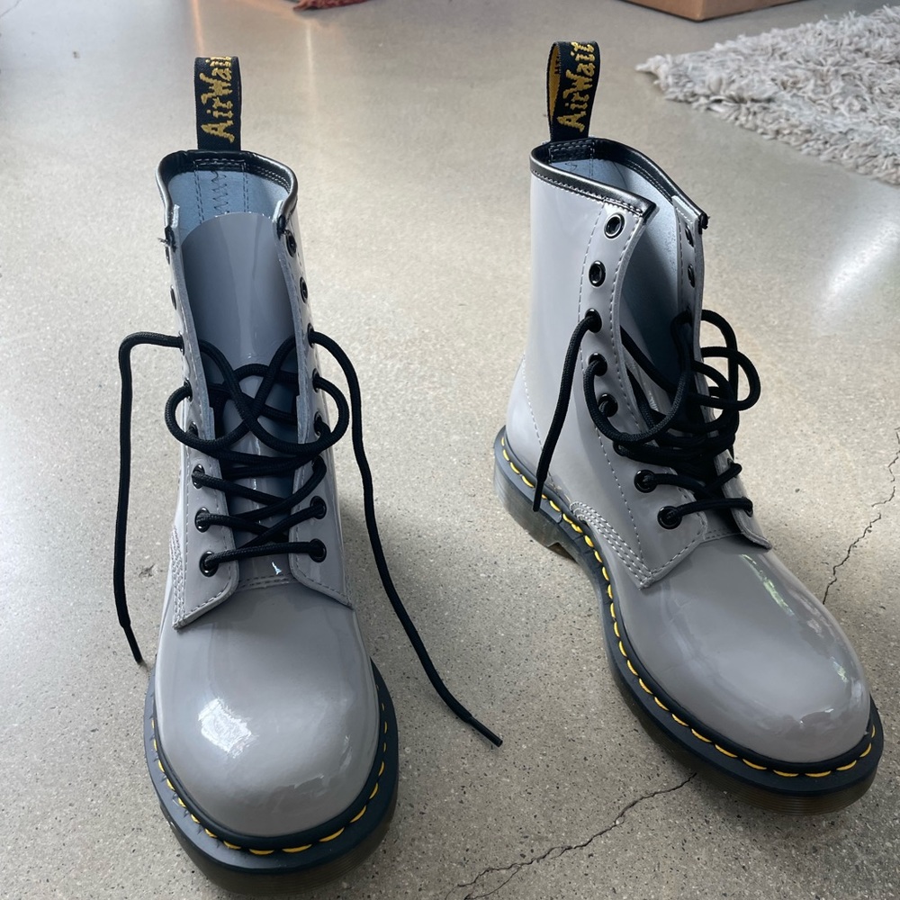 Dr. Marten Boots , patent leather